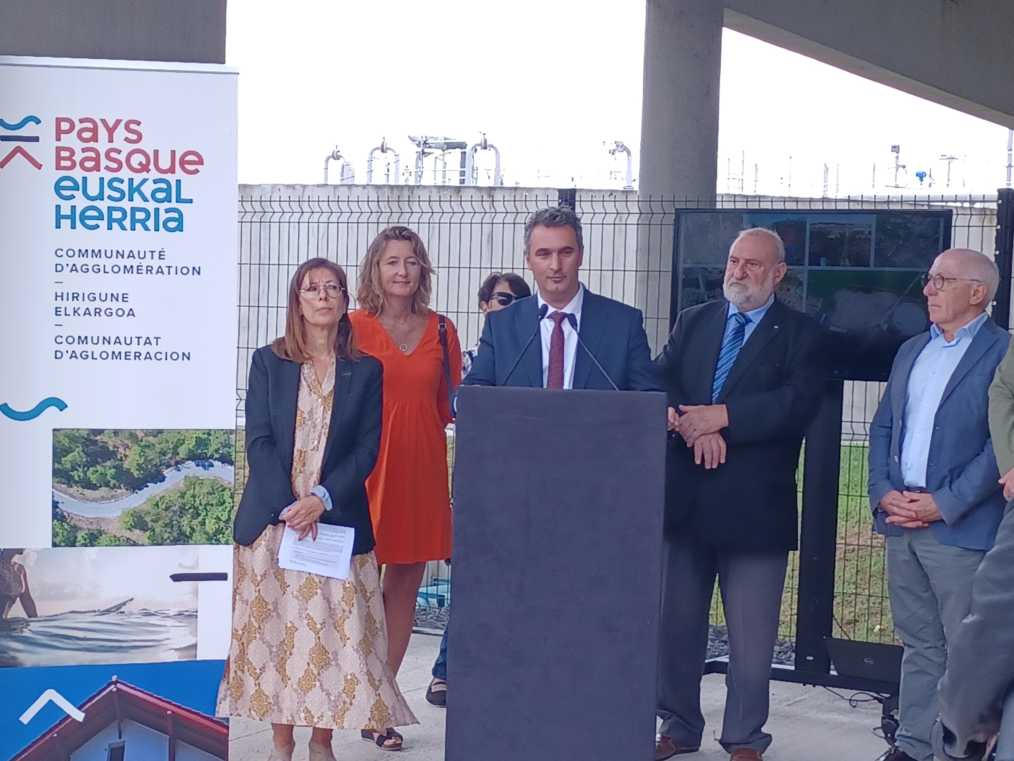 16 septembre 2022 - inauguration de la STEP Saint-Bernard